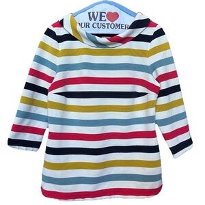 Boden Sarah ottoman  Striped Women's Blouse Size US 8